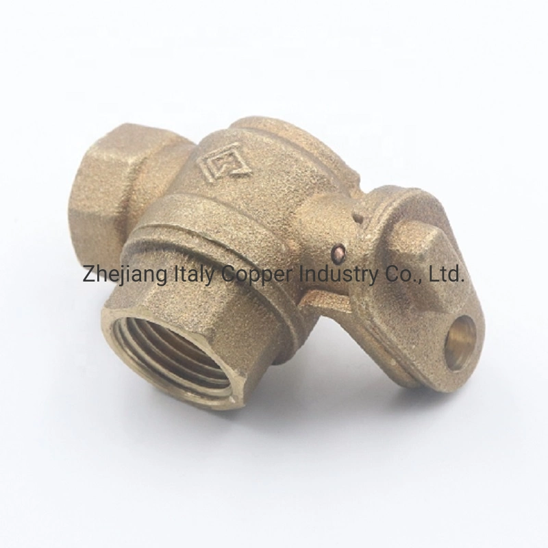 China Supplier Forged Brass Lockable Angle Valve