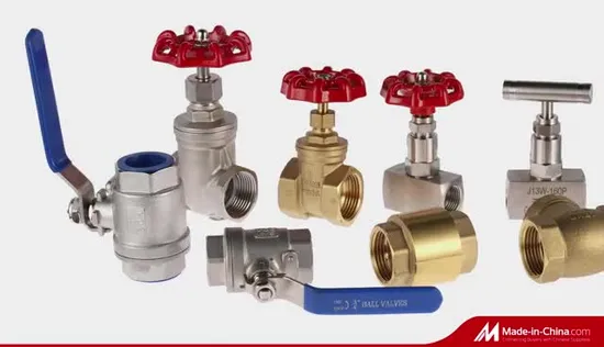 Robinet d'arrêt sphérique en laiton avec poignée papillon à joint libre