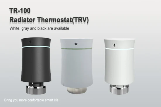 Soupape de radiateur thermostatique de Trv de chauffage automatique de Tuya Zigbee WiFi programmable sans fil